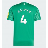 Newcastle United Sven Botman #4 Vonkajší futbalový dres 2025-26 Krátky Rukáv